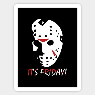 It's Friday Halloween Sticker